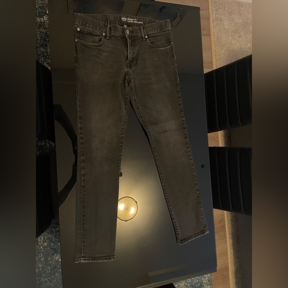 Gap Skinny Black Denim Jeans